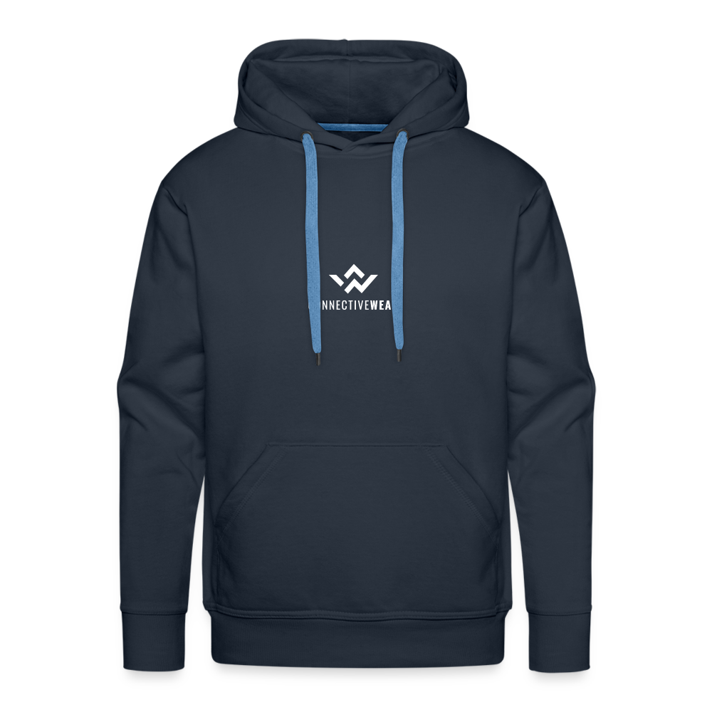 ConnectiveWear Men’s Premium Hoodie - navy