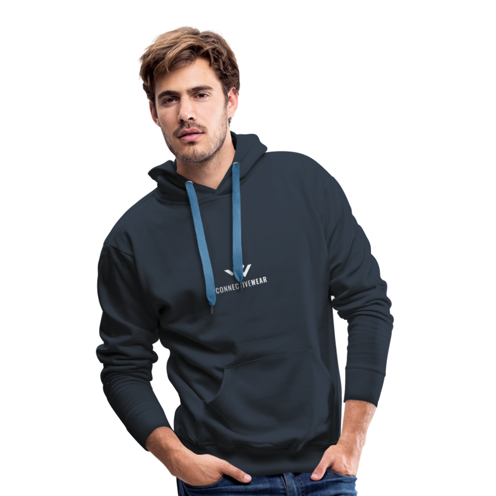 ConnectiveWear Men’s Premium Hoodie - navy