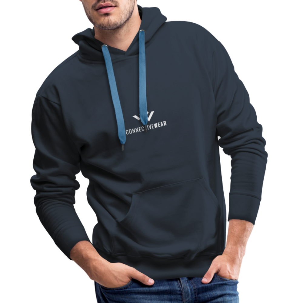 ConnectiveWear Men’s Premium Hoodie - navy