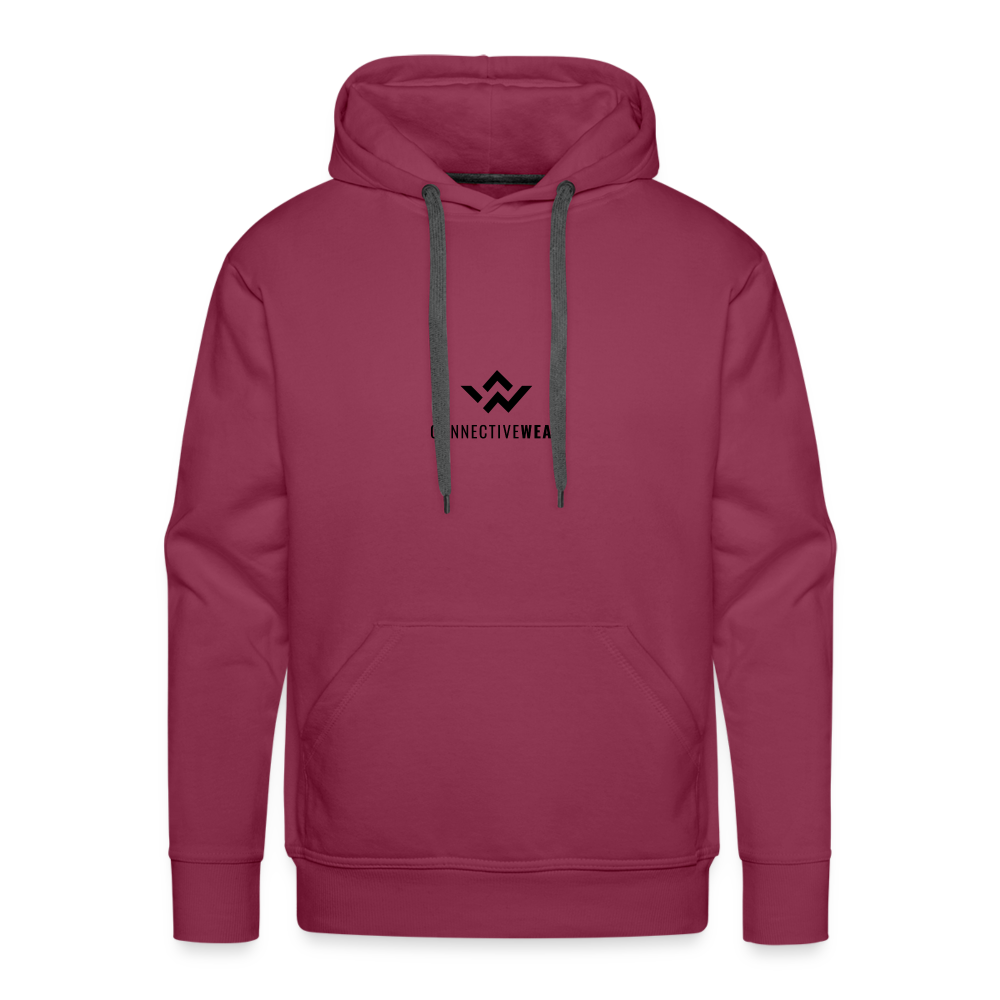 ConnectiveWear Men’s Premium Hoodie - bordeaux