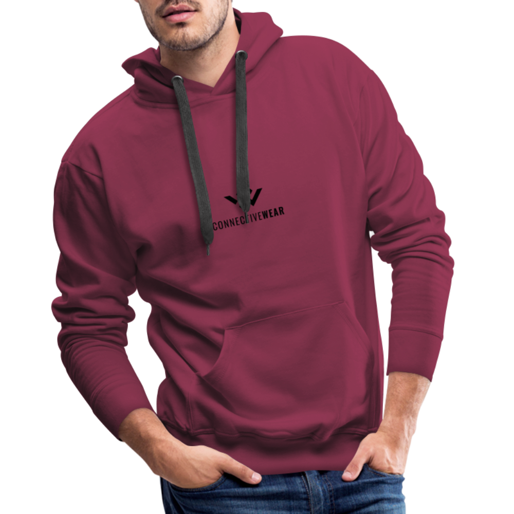 ConnectiveWear Men’s Premium Hoodie - bordeaux