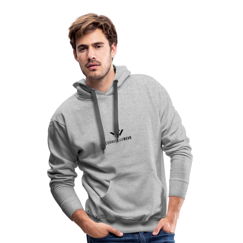 ConnectiveWear Men’s Premium Hoodie - heather grey