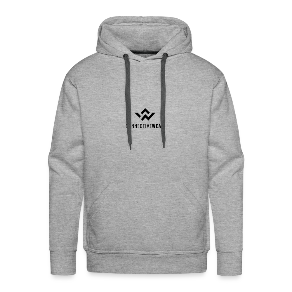 ConnectiveWear Men’s Premium Hoodie - heather grey