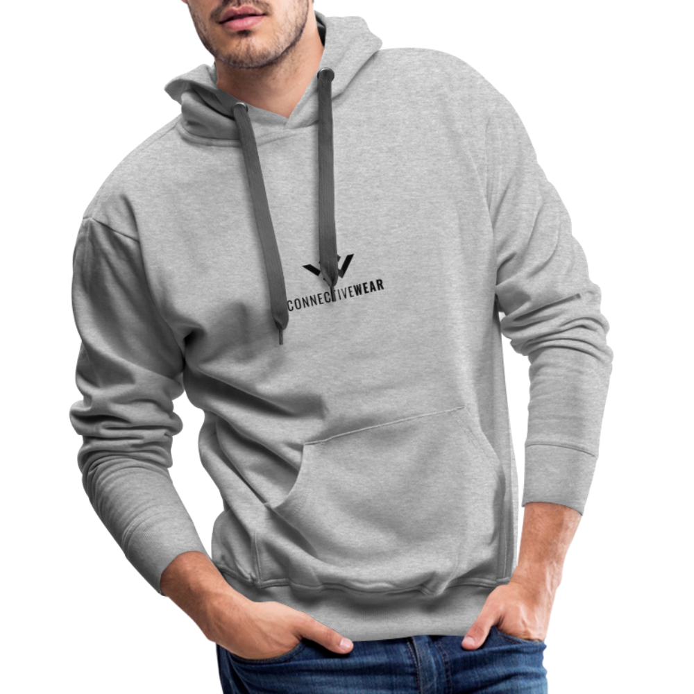 ConnectiveWear Men’s Premium Hoodie - heather grey