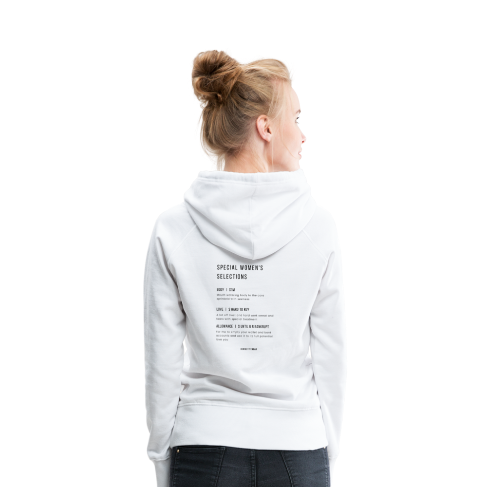 ConnectiveWear Women’s Hoodie - white