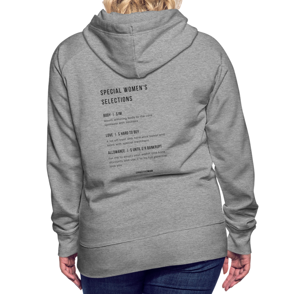 ConnectiveWear Women’s Hoodie - heather grey