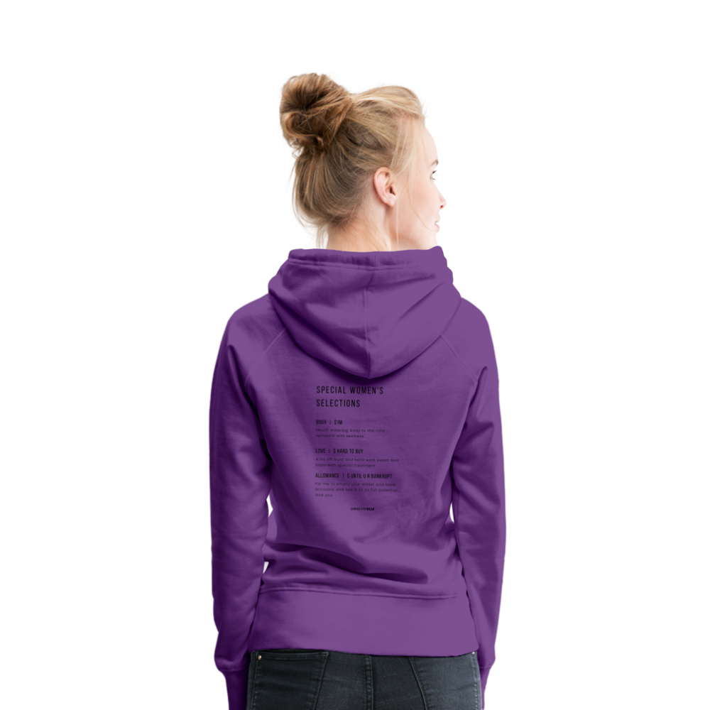 ConnectiveWear Women’s Hoodie - purple