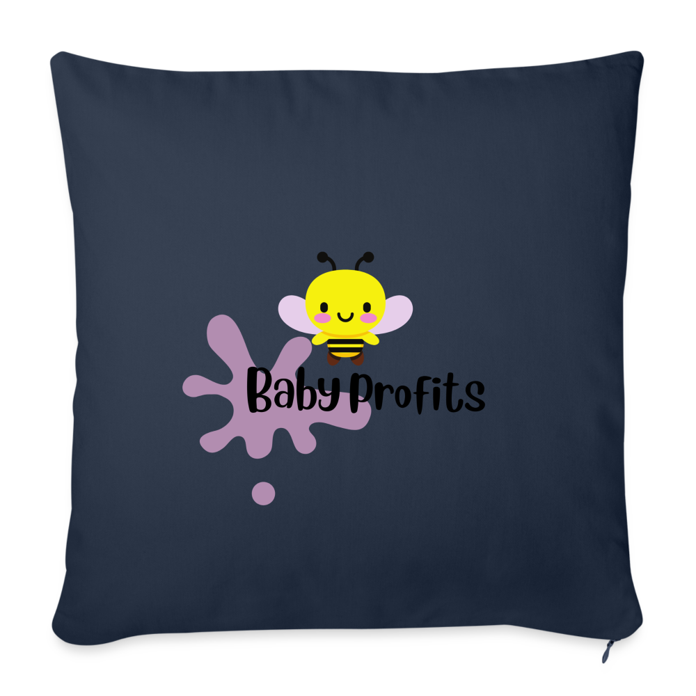 Baby Profits Pillow - navy