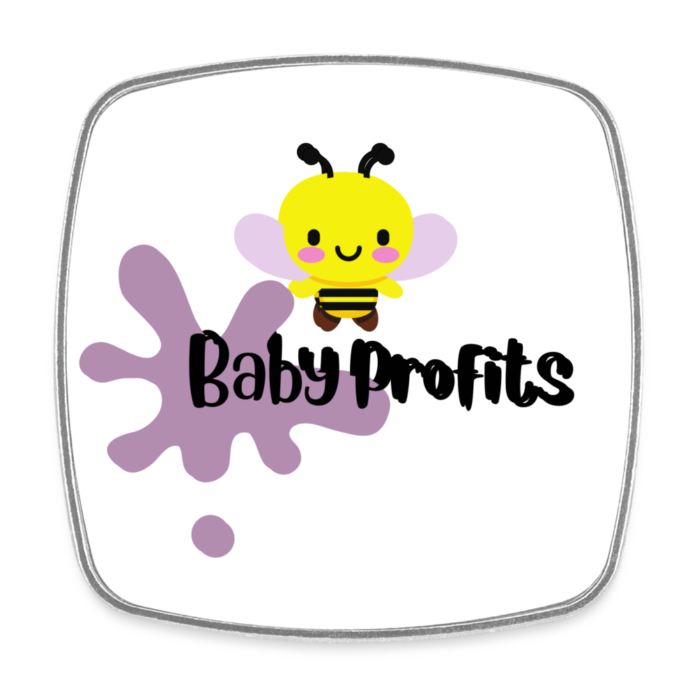 Baby Profits Magnet - white