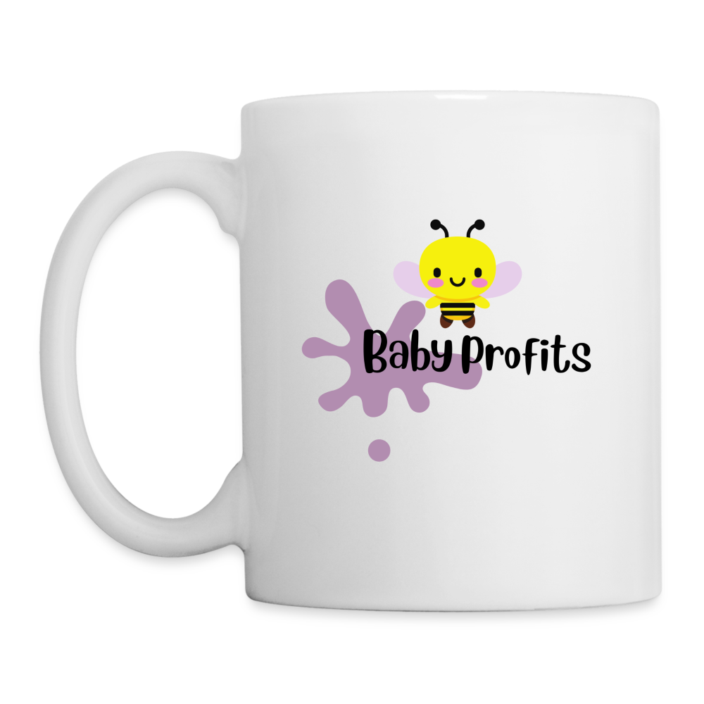 Baby Profits Mug - white