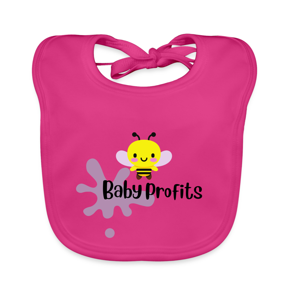 Baby Profits Bib - fuchsia