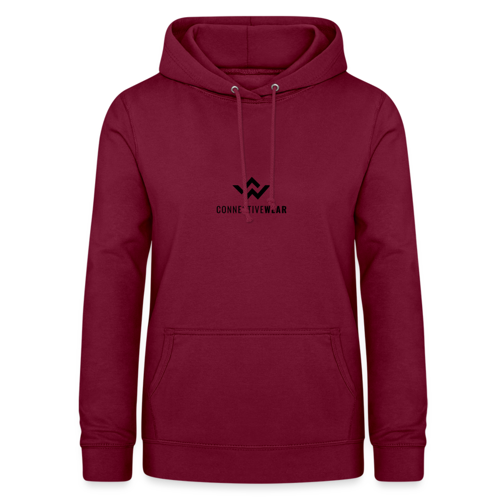 connectivewear Women's Hoodie - bordeaux