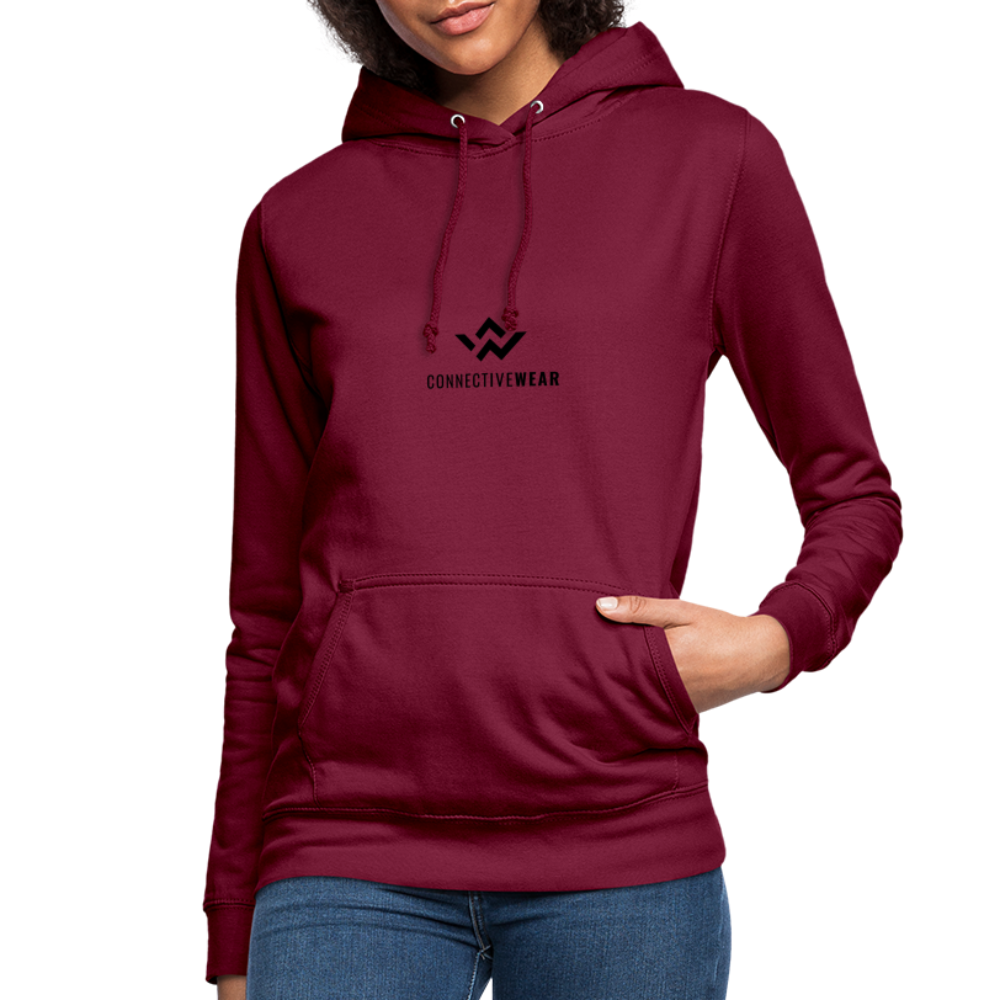 connectivewear Women's Hoodie - bordeaux